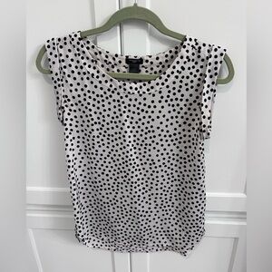 Ann Taylor Polka Dot Top